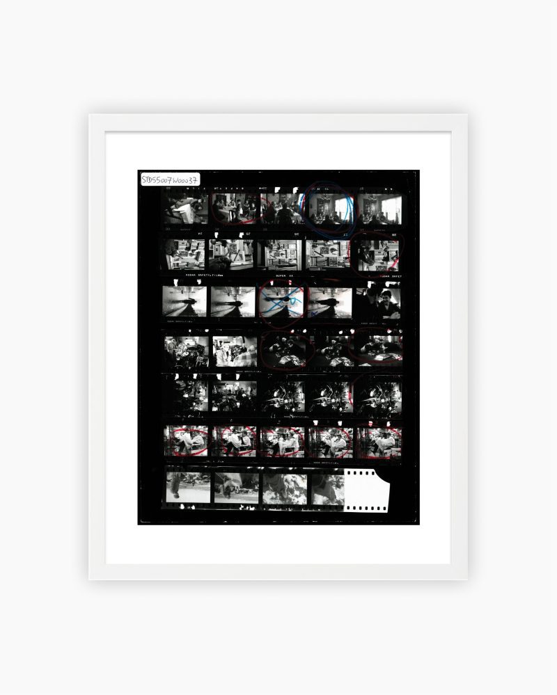 CONT PRINT STD NYC33813 16x20 FRAME WH